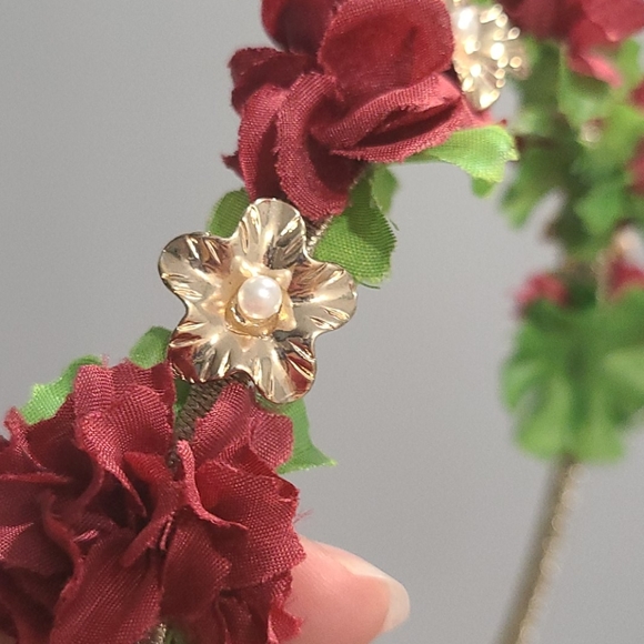 New Floral Headband/crown - Picture 3 of 3